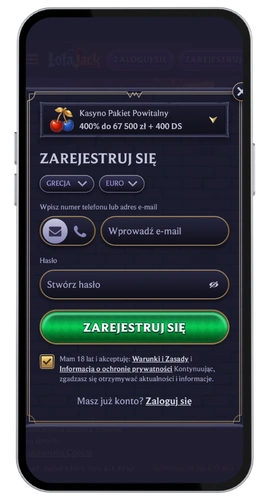 LolaJack Casino login